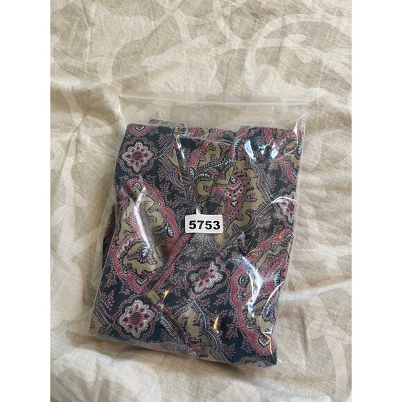 Sundance Paisley Pull-on Madora Drawstring Pants women’s medium petite - Picture 14 of 14